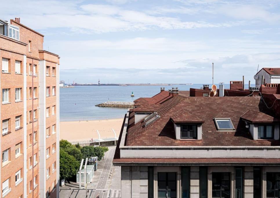 Myhousespain - Moderno Piso Frente Al Mar Gijon Exterior photo